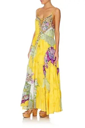 Camilla Golden Years Dress With Front Tie Detail Print Size (M) photo 3