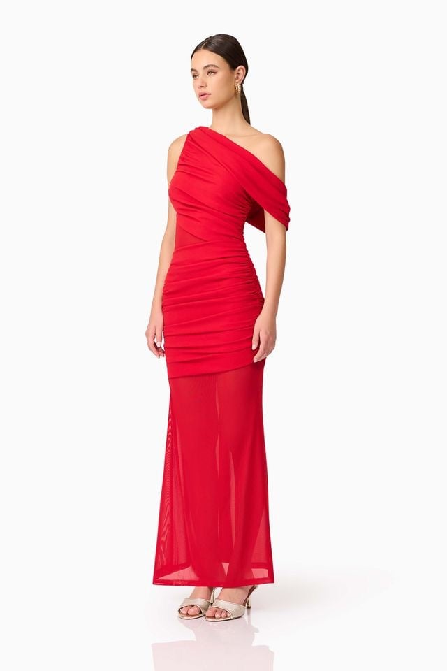 Elliatt Darya Gown - Red photo 4