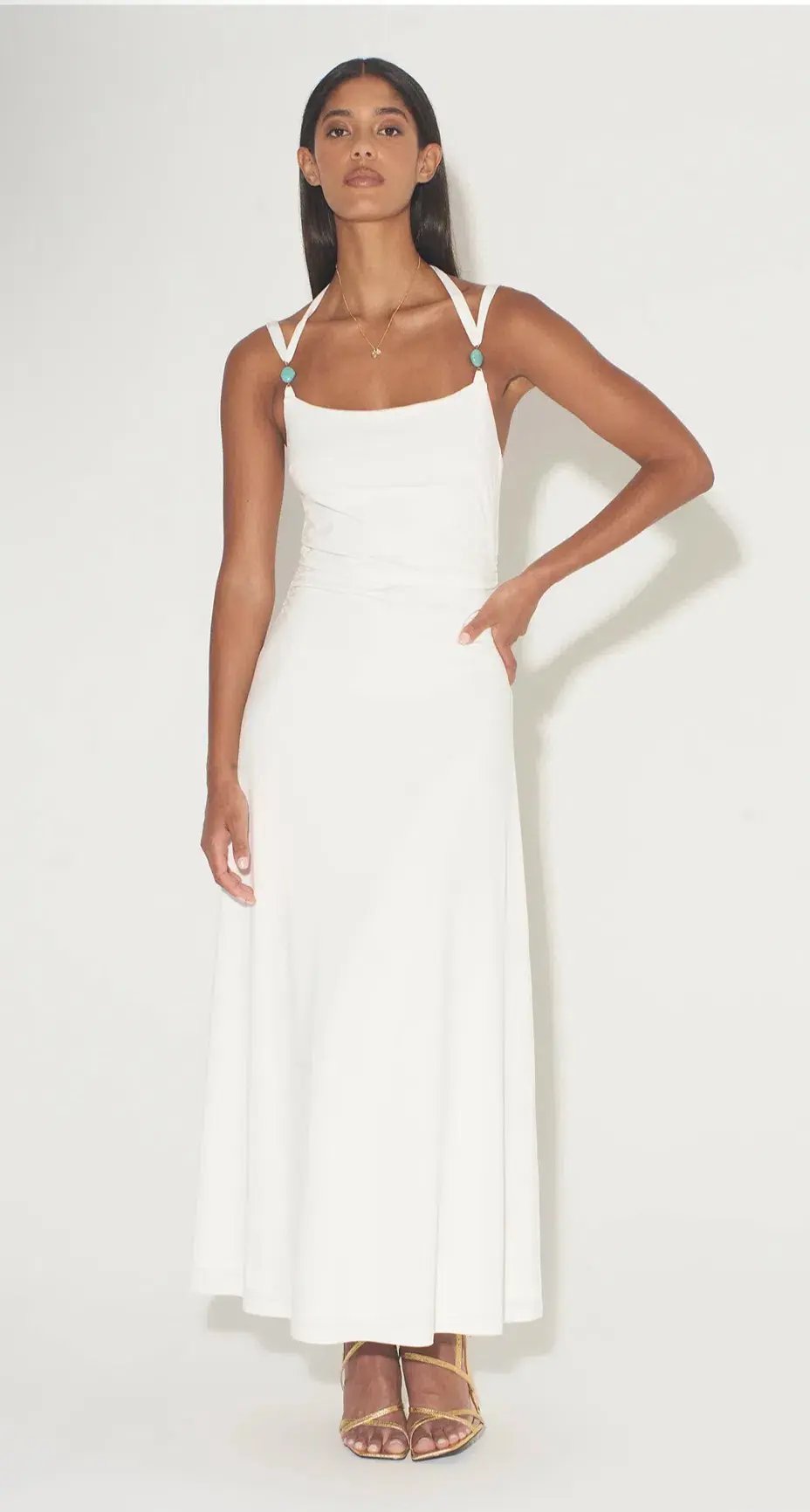 Hansen and Gretel Odessa Dress White Size S/8 photo 2