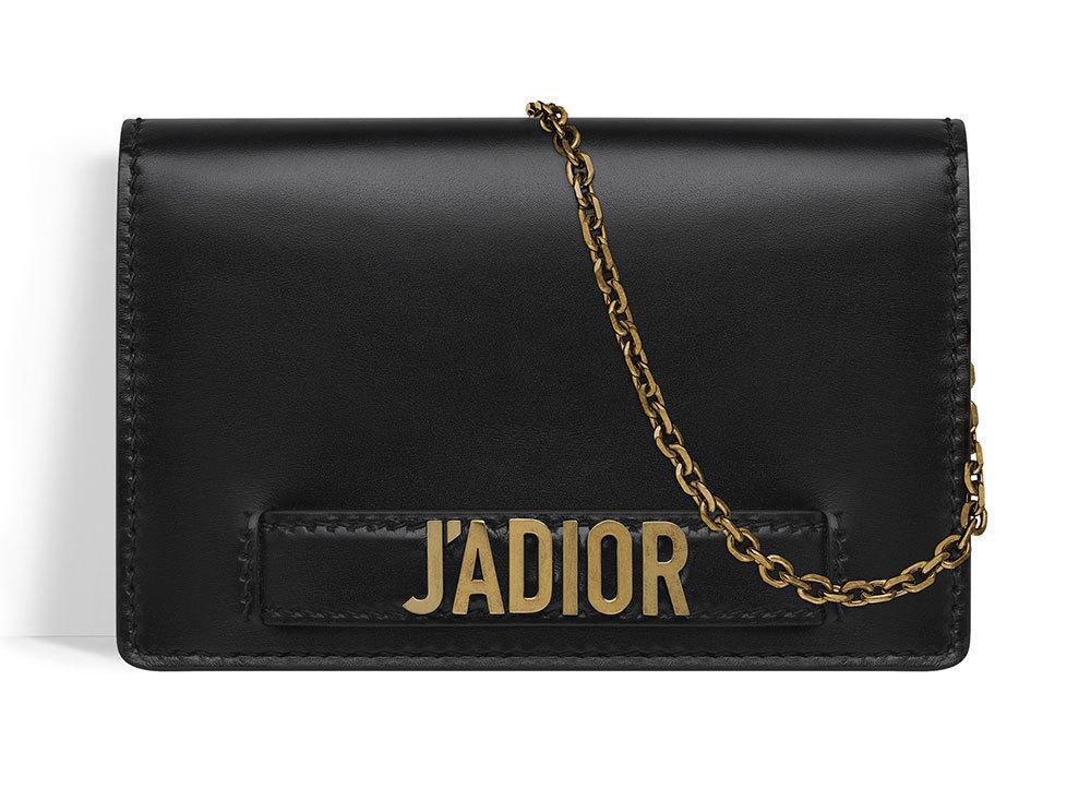 Dior J’ Adior Wallet on Chain Black photo 2