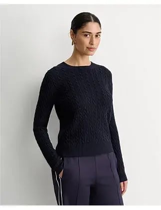 Sportscraft Merino Wool Baby Cable Sweater photo 2