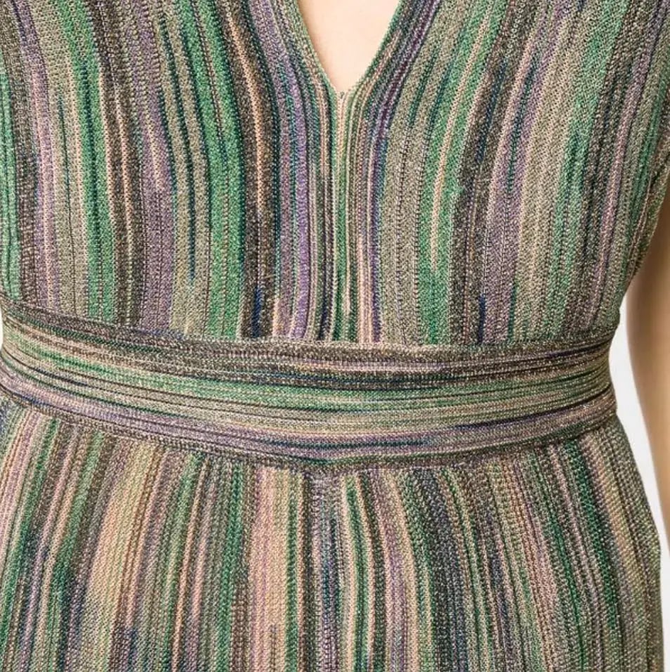 Missoni Halterneck Lurex® Jumpsuit Multi Size 8 photo 2