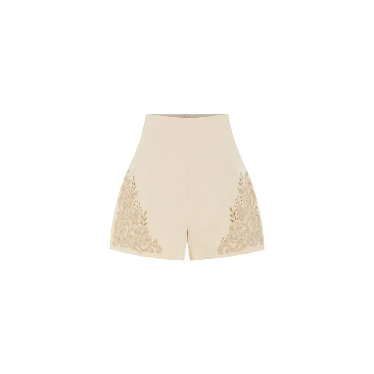 Alemais Violeta Shorts Cream Size AU 8 photo 3