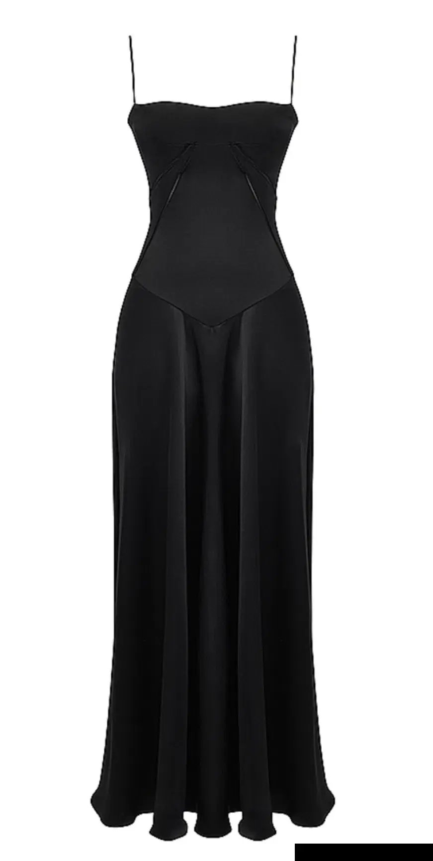 House of CB Anabella Lace Up Corset Maxi Dress in Black Size S /AU 8 photo 4