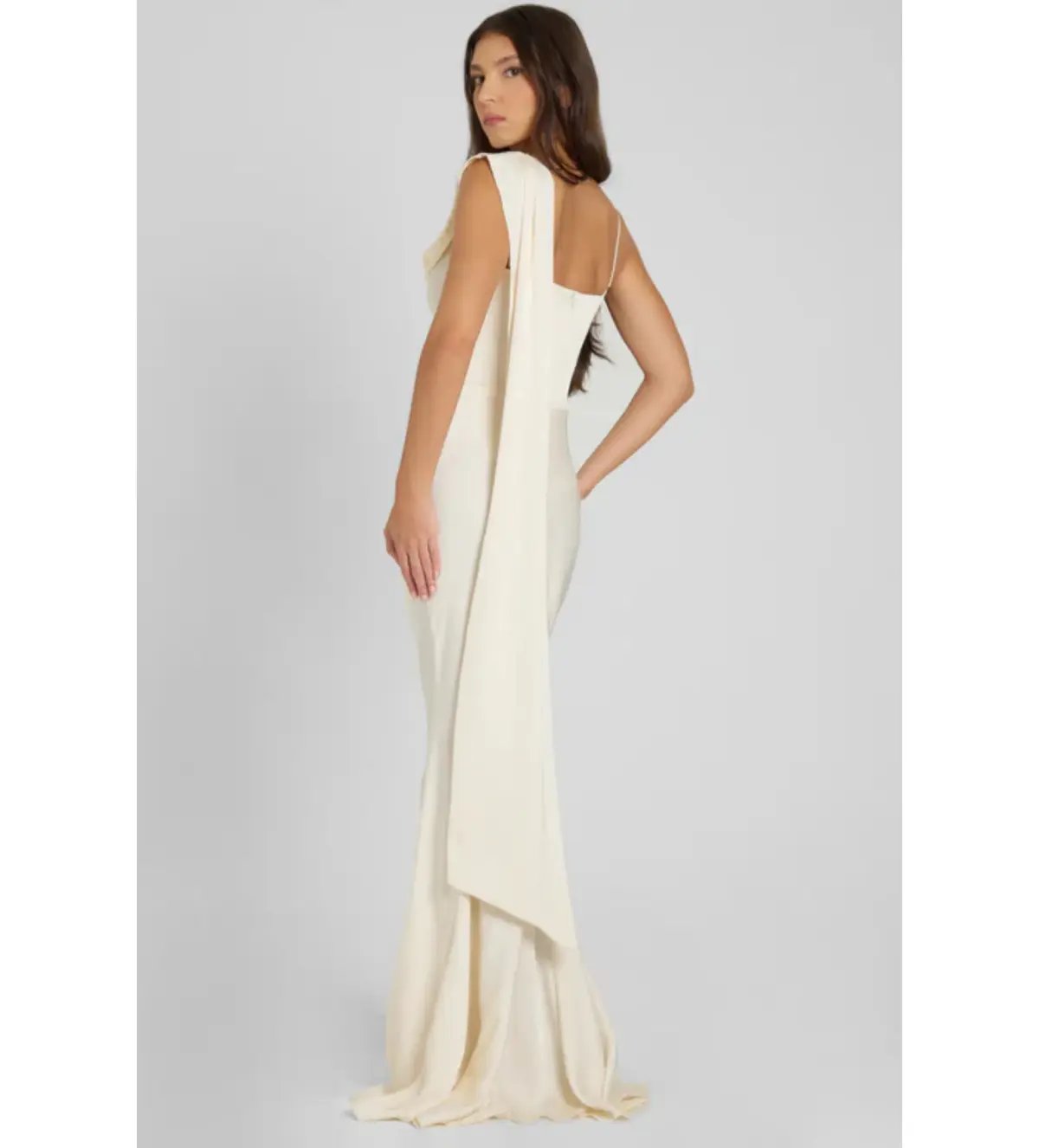 Leau Celine Maxi Dress Ivory Size XS/AU 6 photo 3