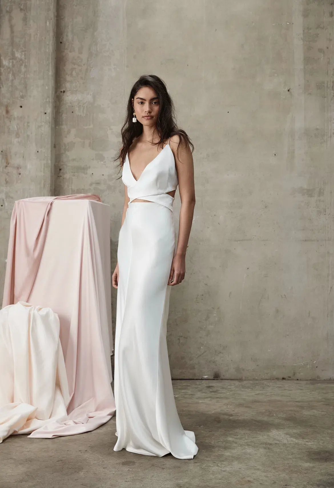 Prea James Bridal Tyler Gown (2 Piece Set) in Ivory Size 10 photo 2