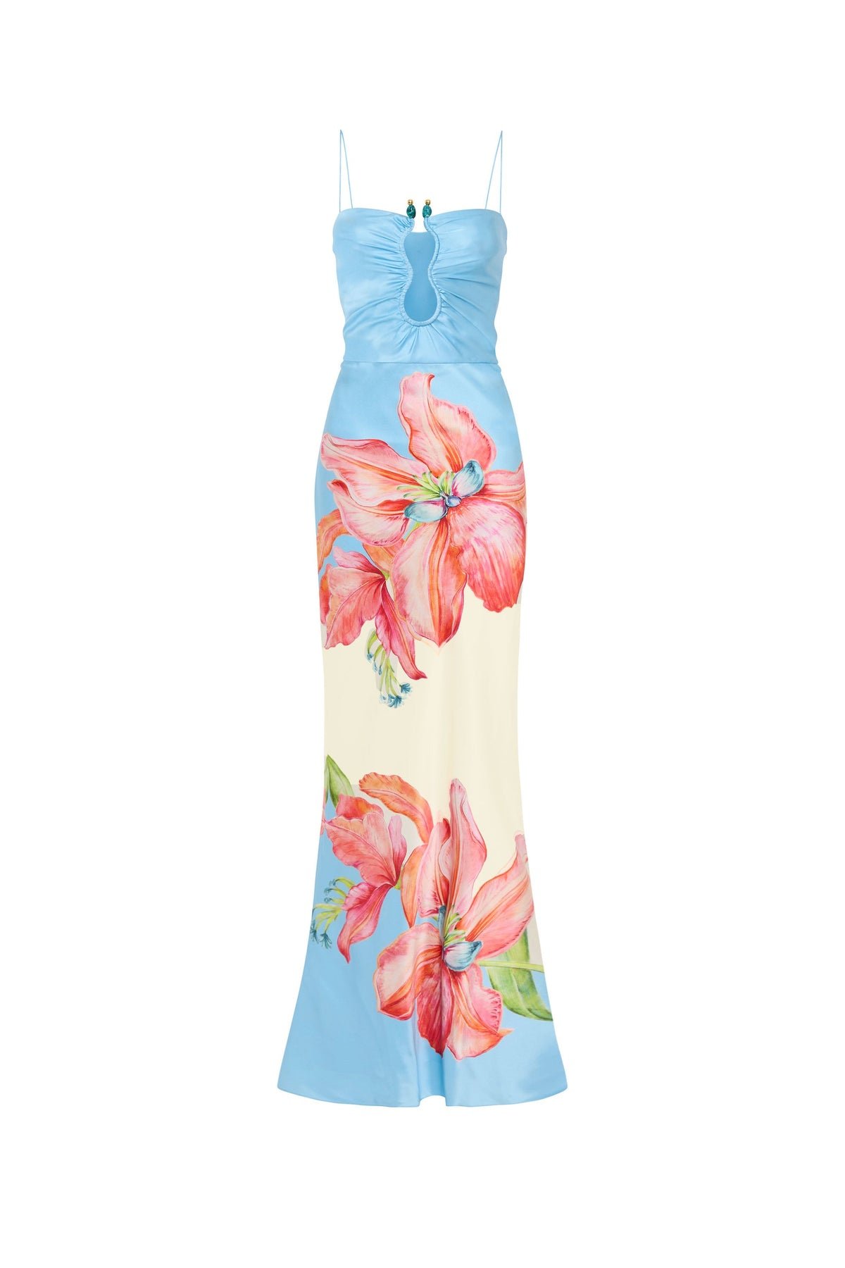 Orchid Oasis Strap Gown photo 3