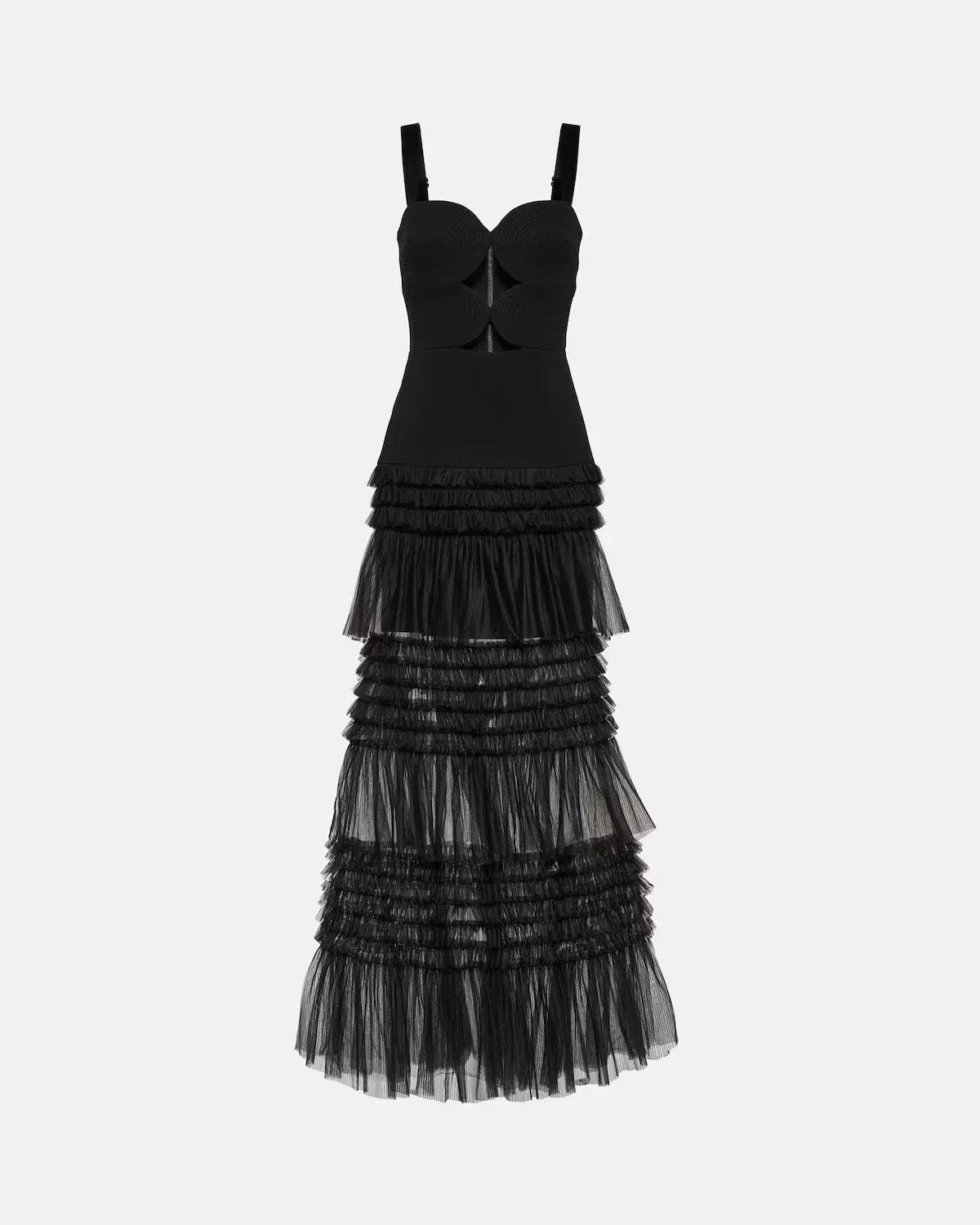 Rebecca Vallance Amelia Gown Black Size 8 photo 3