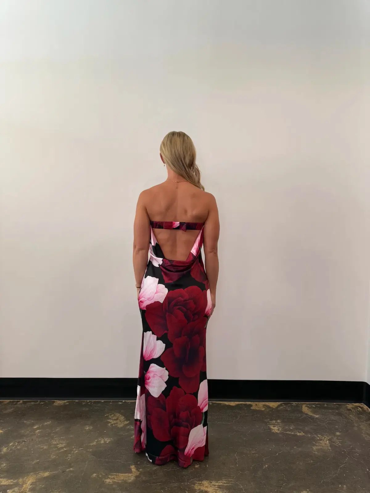 Sonya Moda Alma Midi Dress Floral Size 12 photo 3