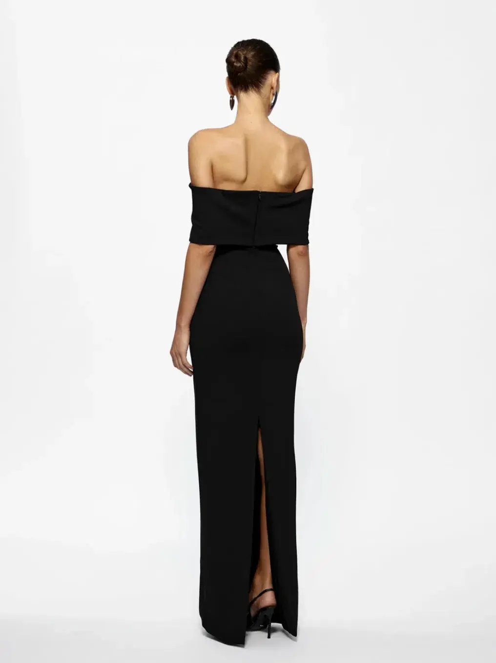 Effie Kats Rosalind Gown Maxi Black Size AU 8 photo 3
