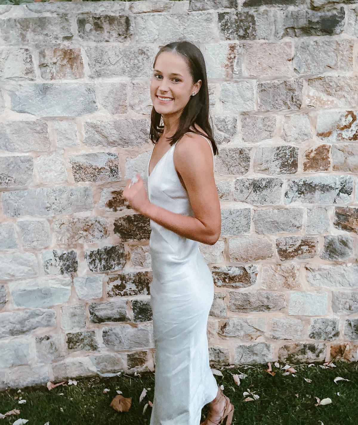 Christopher Esber Dune Structured Cami Dress Raw Silver Size 8 photo 5