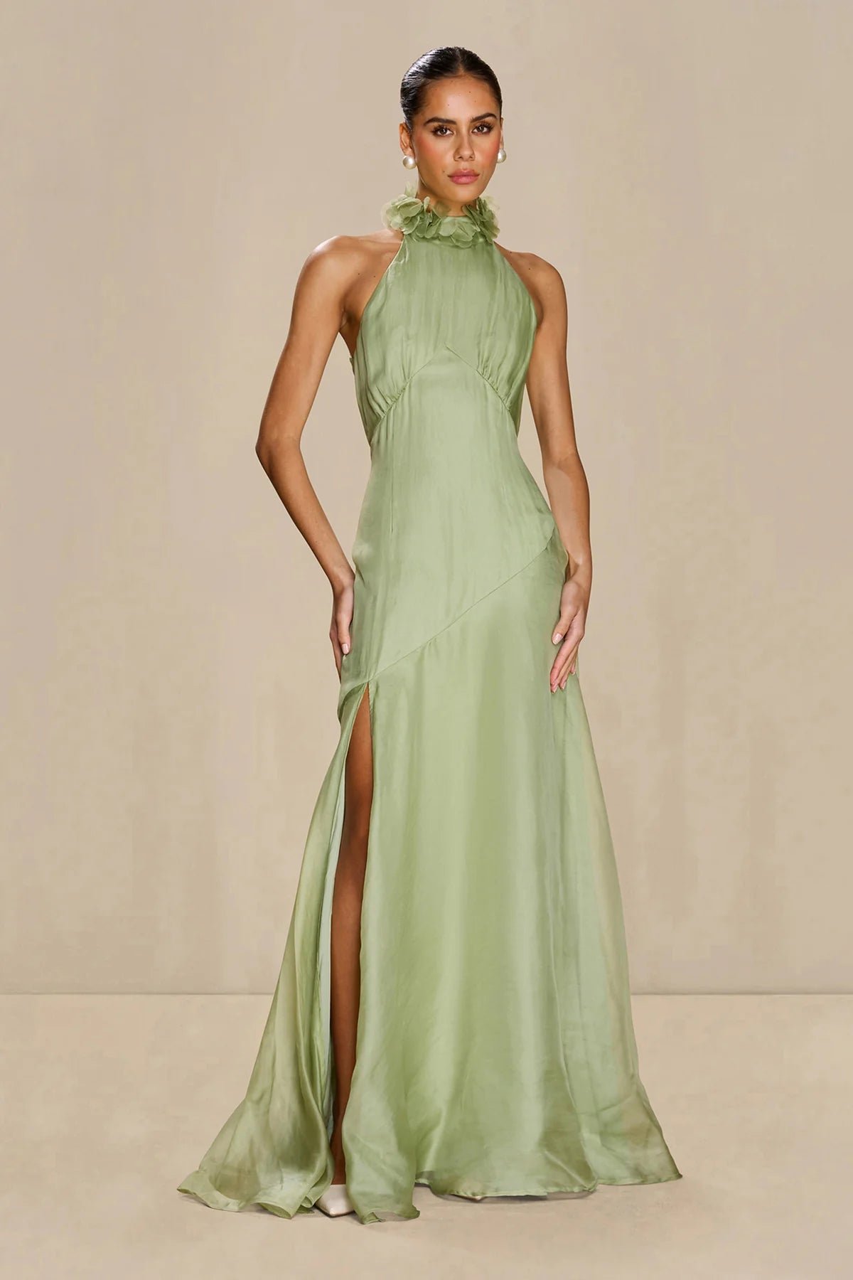SONYA NOELLE GOWN - MOSS photo 5