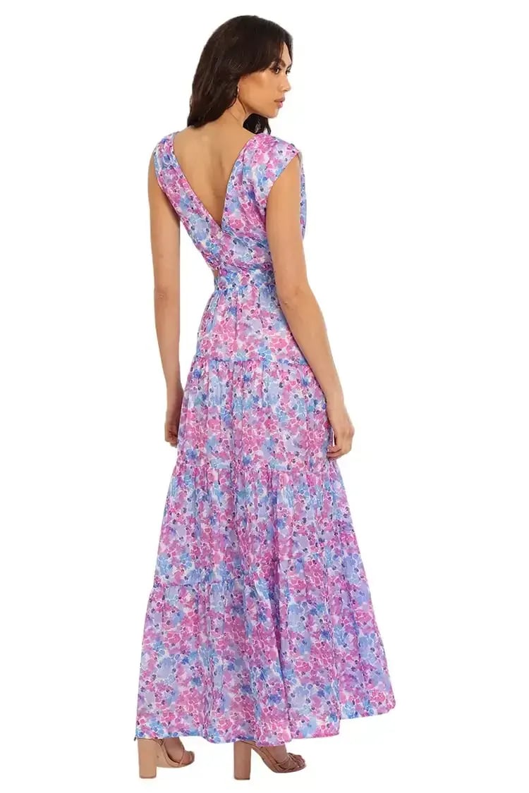 Nicholas Tabatha Dress in Purple Size 8 photo 3