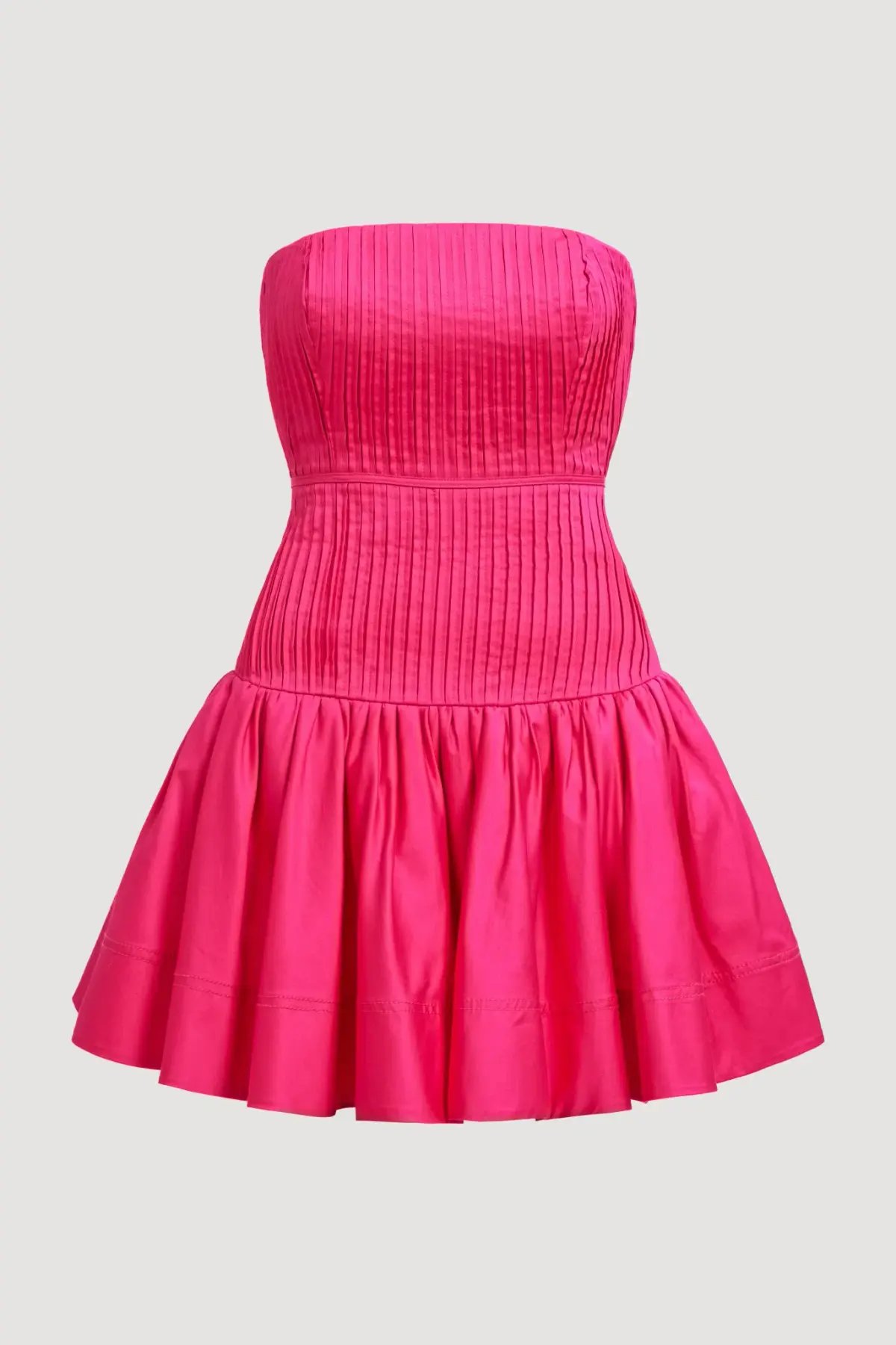Aje Vacation Mini Dress in Pink Magenta Size 10 photo 4