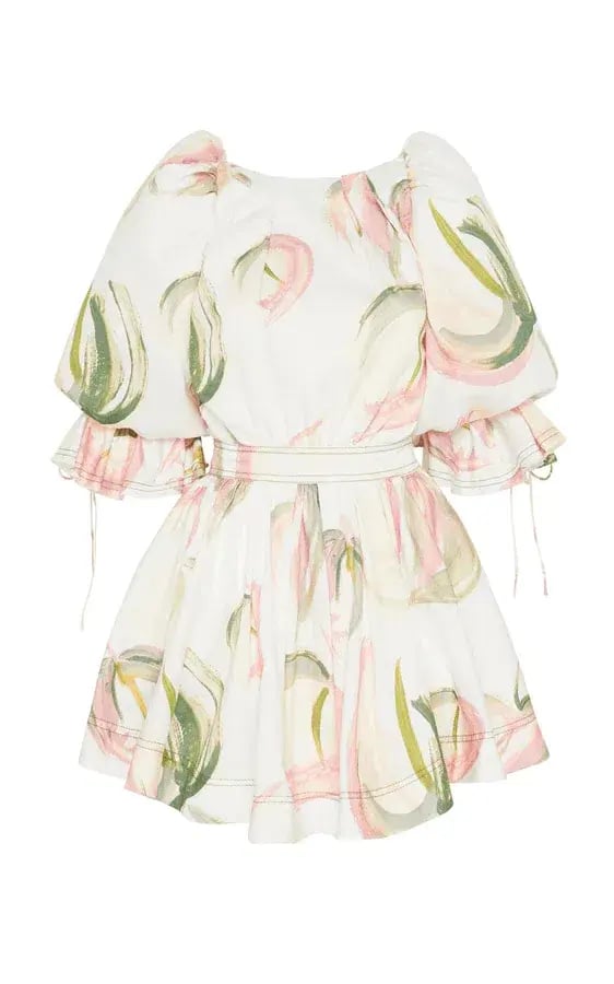 Aje Imprint Mini Dress Print Size 6 photo 3