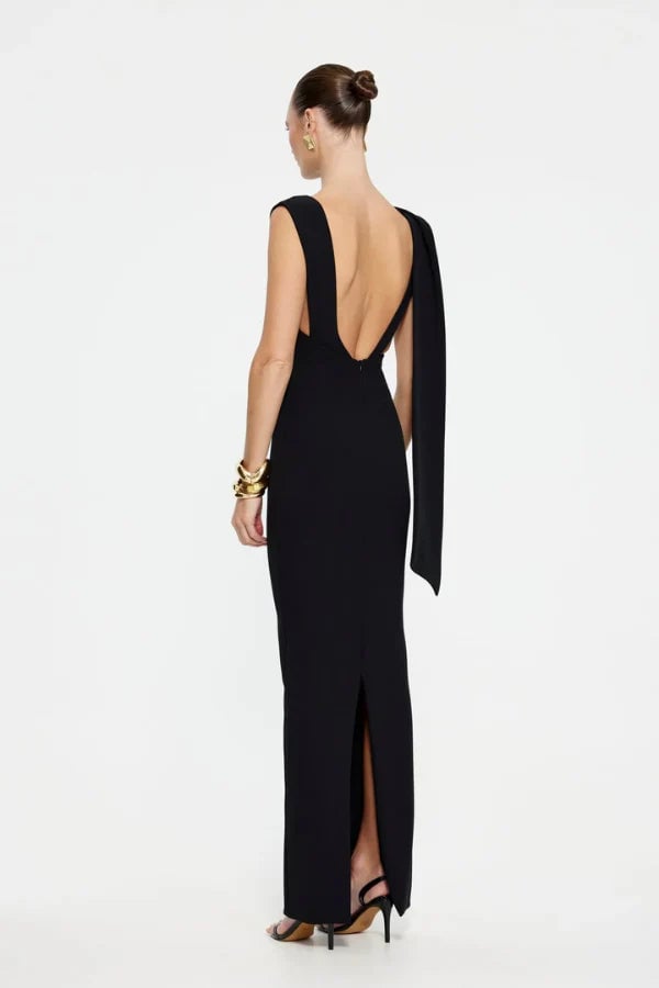EFFIE KATS AUDREY GOWN - BLACK photo 5