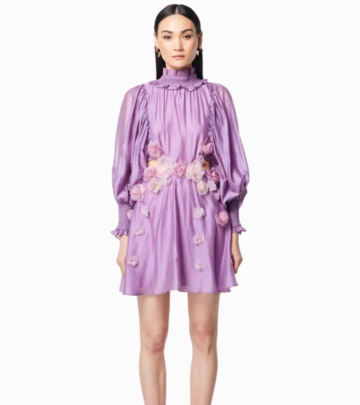 Elliatt Barcelona Dress Purple Size 10 photo 2