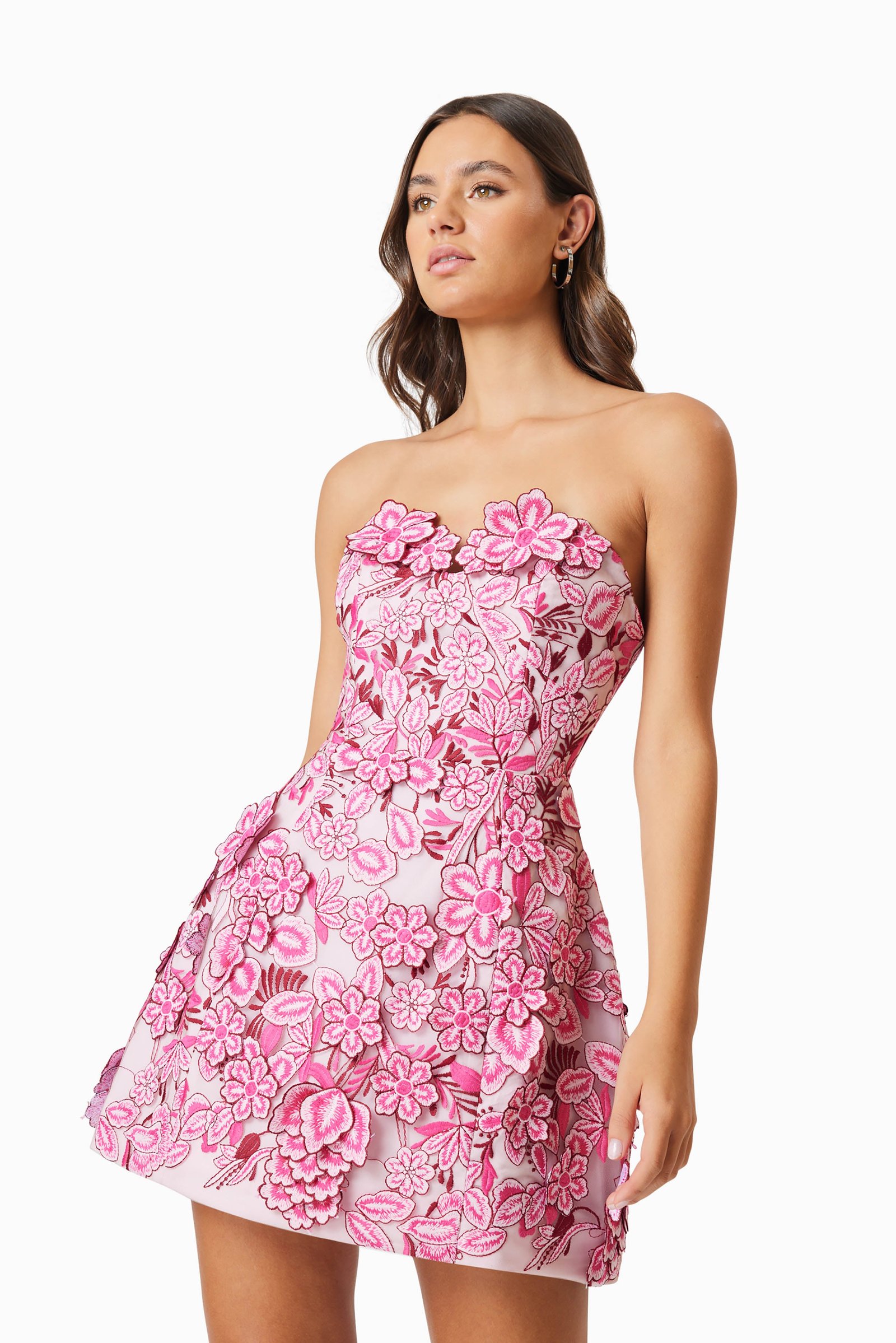 ELLIATT ROSEATE MINI DRESS - PINK photo 2
