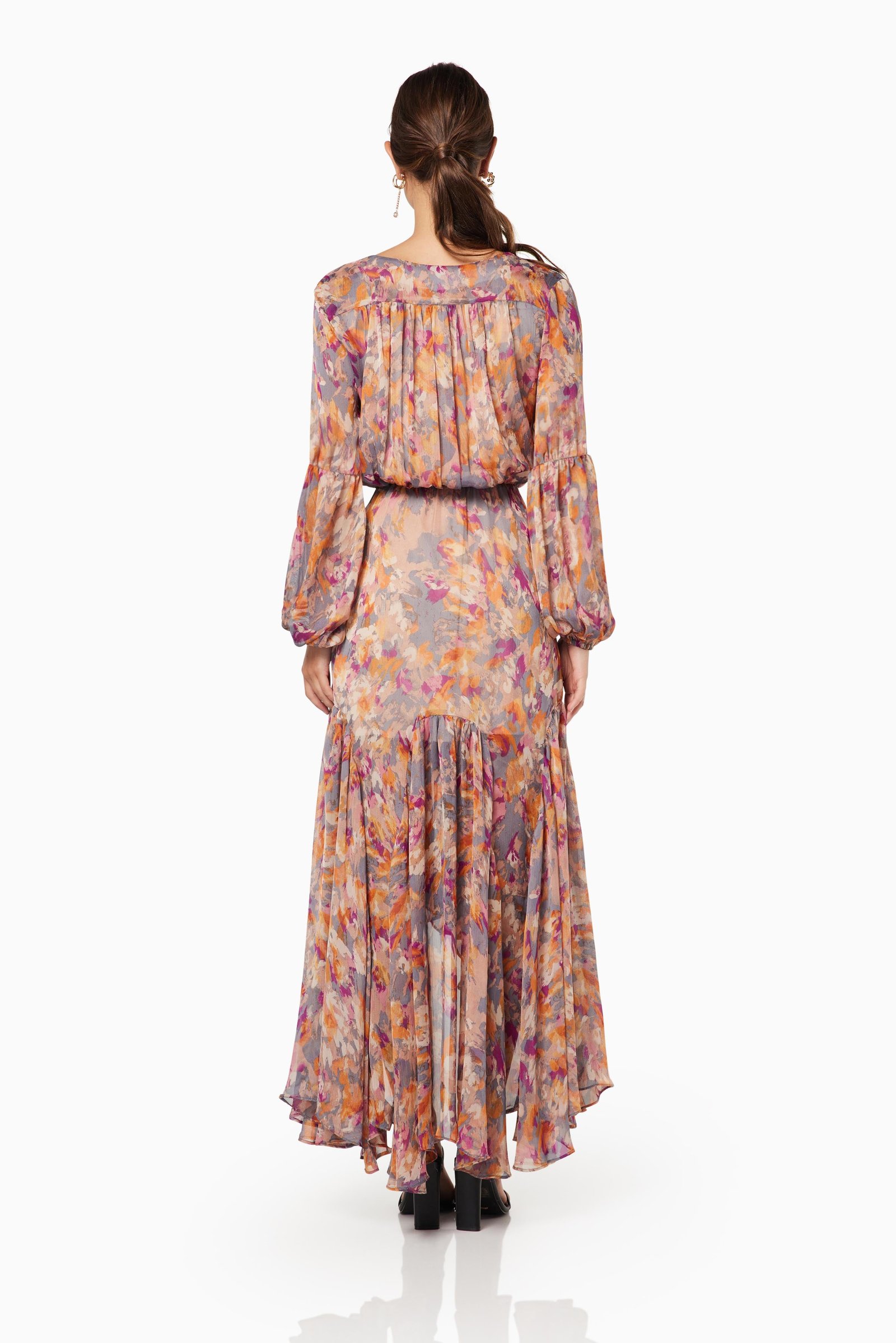 ELLIATT EXTRAVAGANT MAXI DRESS - MULTI photo 5