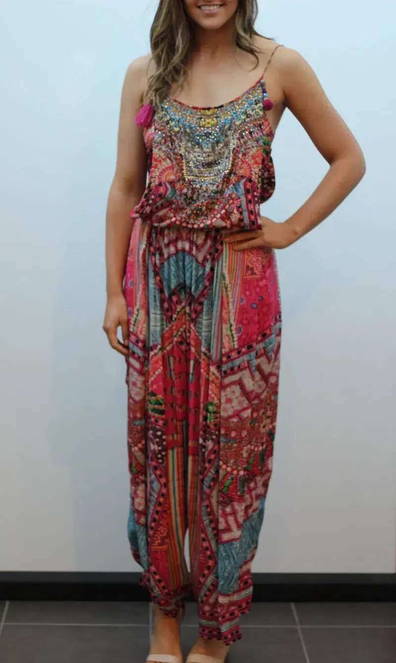 Camilla Fabric Of My Forebears Jumpsuit Size 10 photo 2