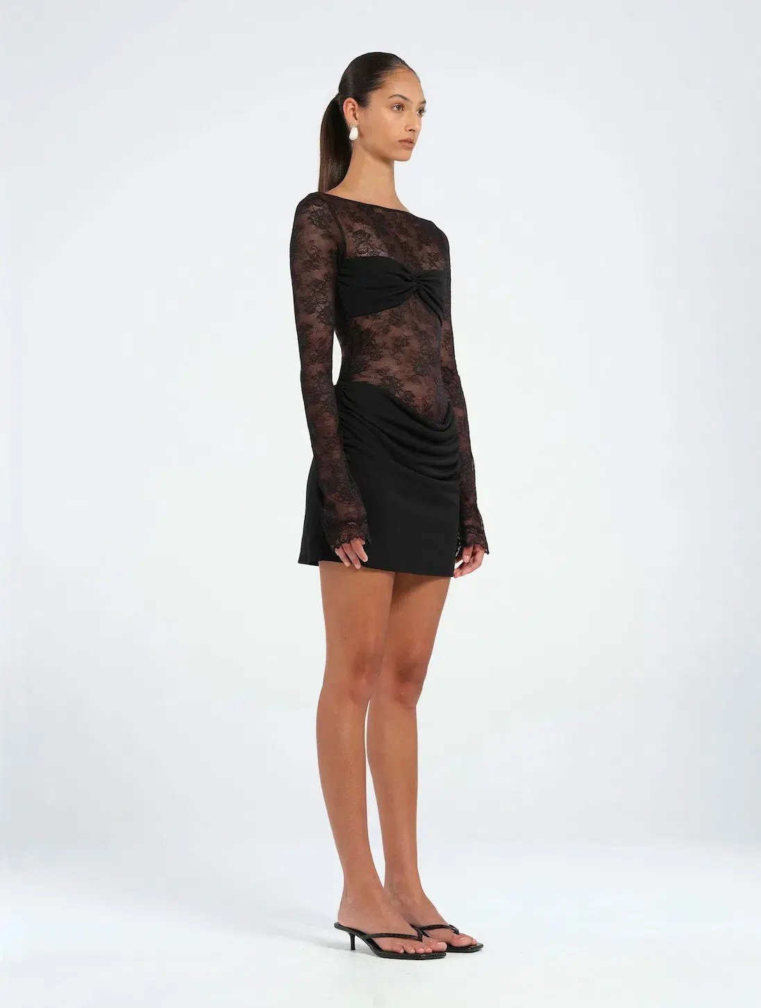 Benni Oskar Mini Dress Black Size 8 / AU 8 photo 2