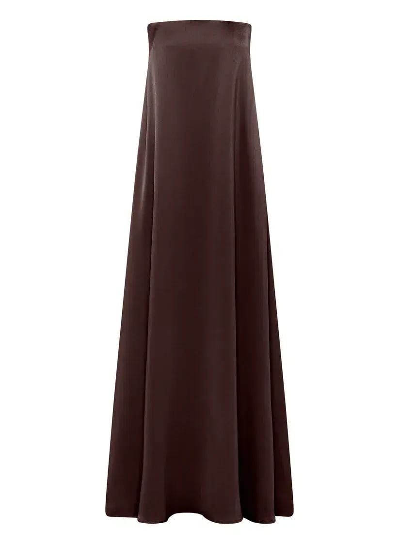 Anna Quan Delfina Dress Shaved Chocolate Size 8 photo 4