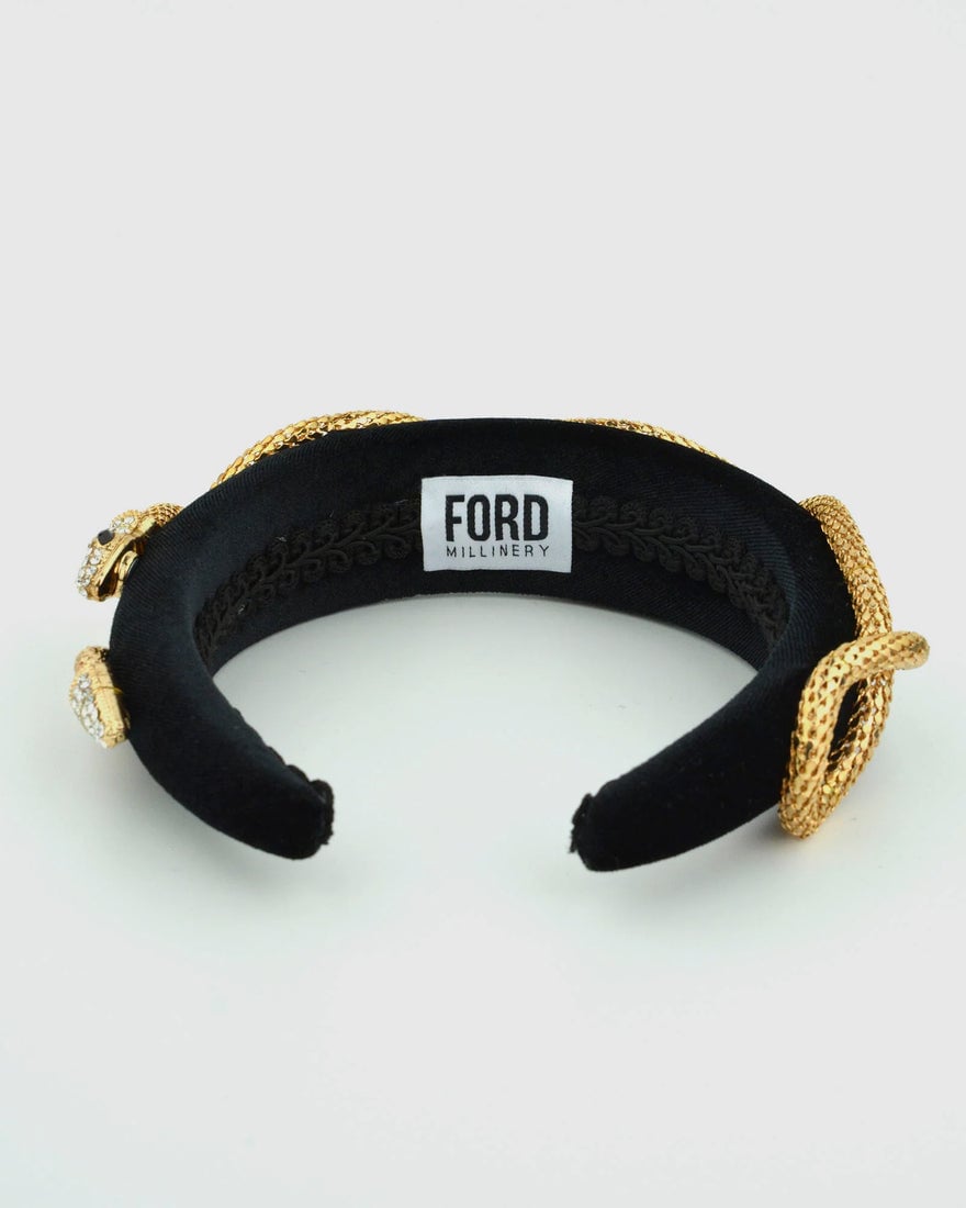 Ford Millinery Venus Headband - Black photo 3