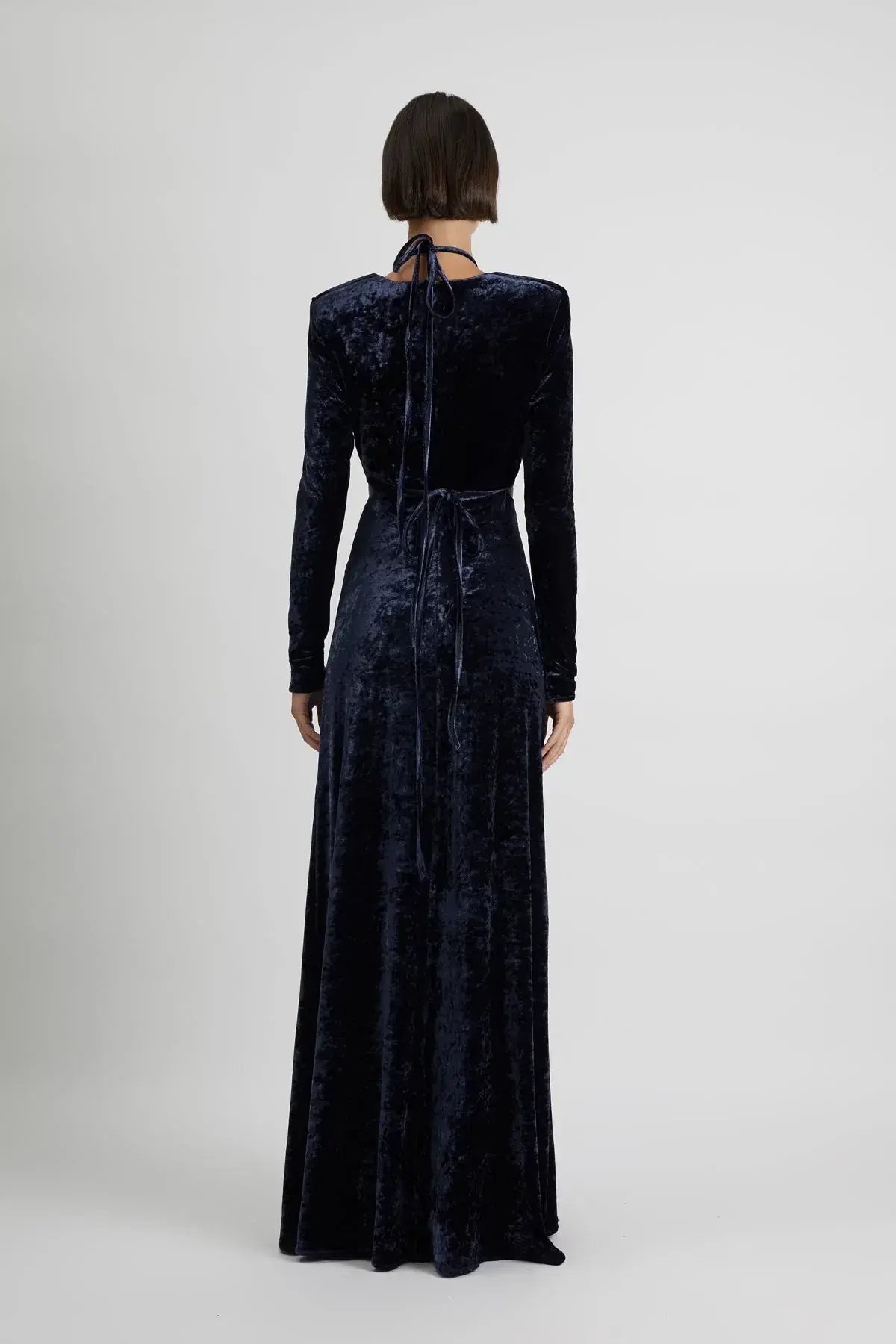 Camilla and Marc Brooks Maxi Dress Navy Size 8 photo 2