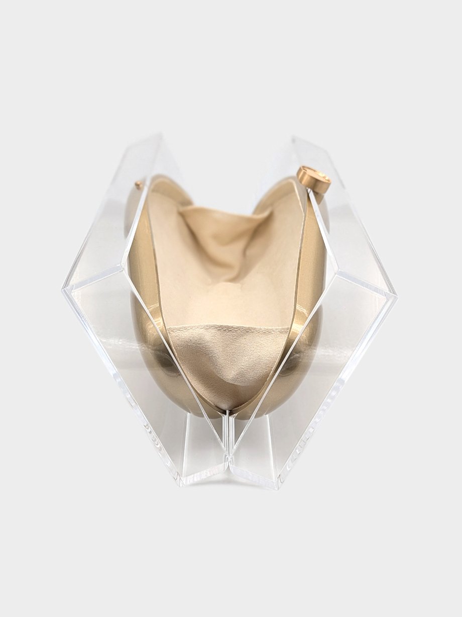 Cult Gaia Annika Clutch - Brass photo 4