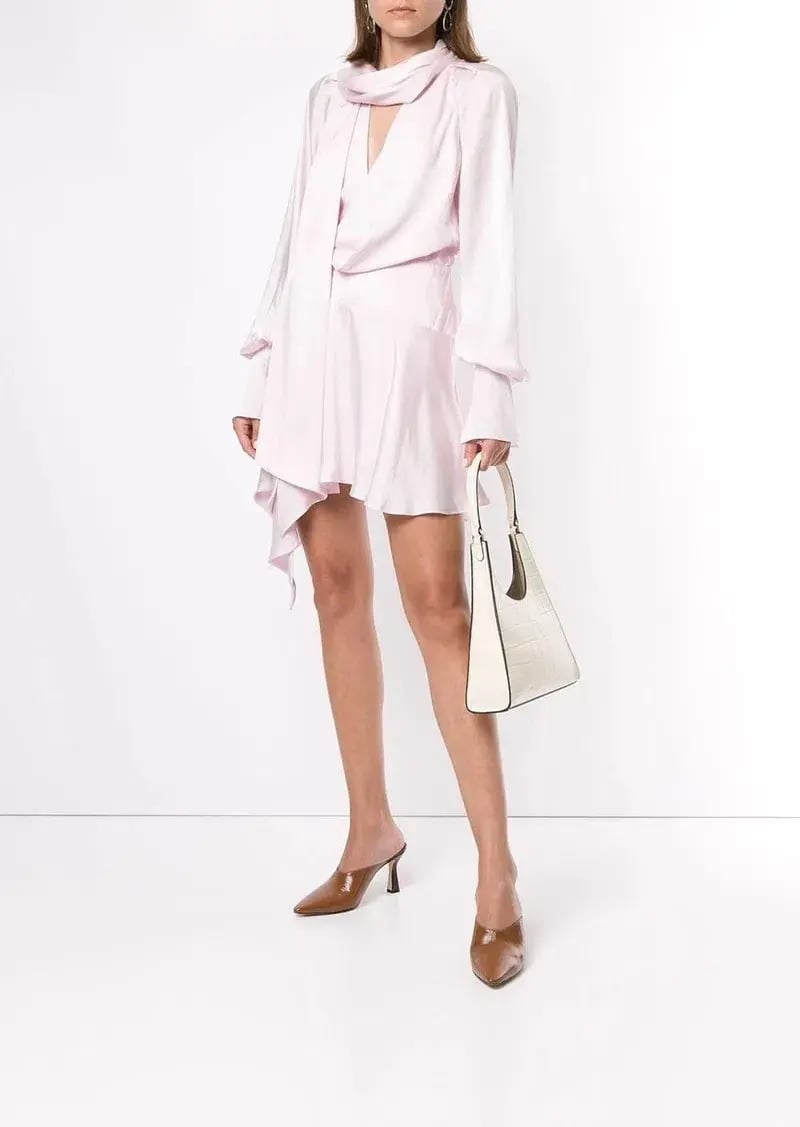 Acler Doheny Dress in Blush Size 14 photo 2