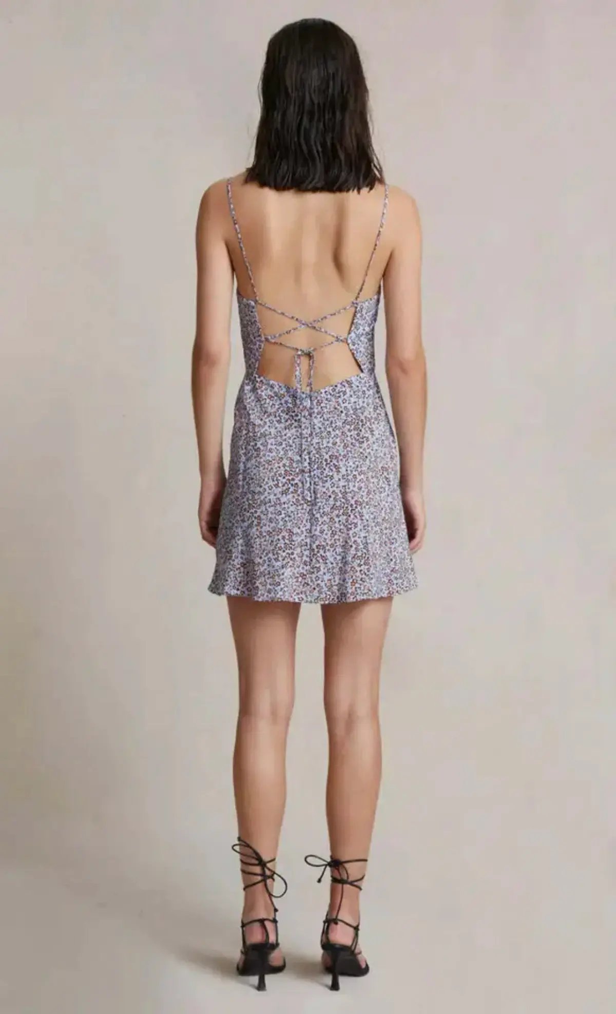 Bec & Bridge Wild Flower Mini Dress Print Size 12 photo 3