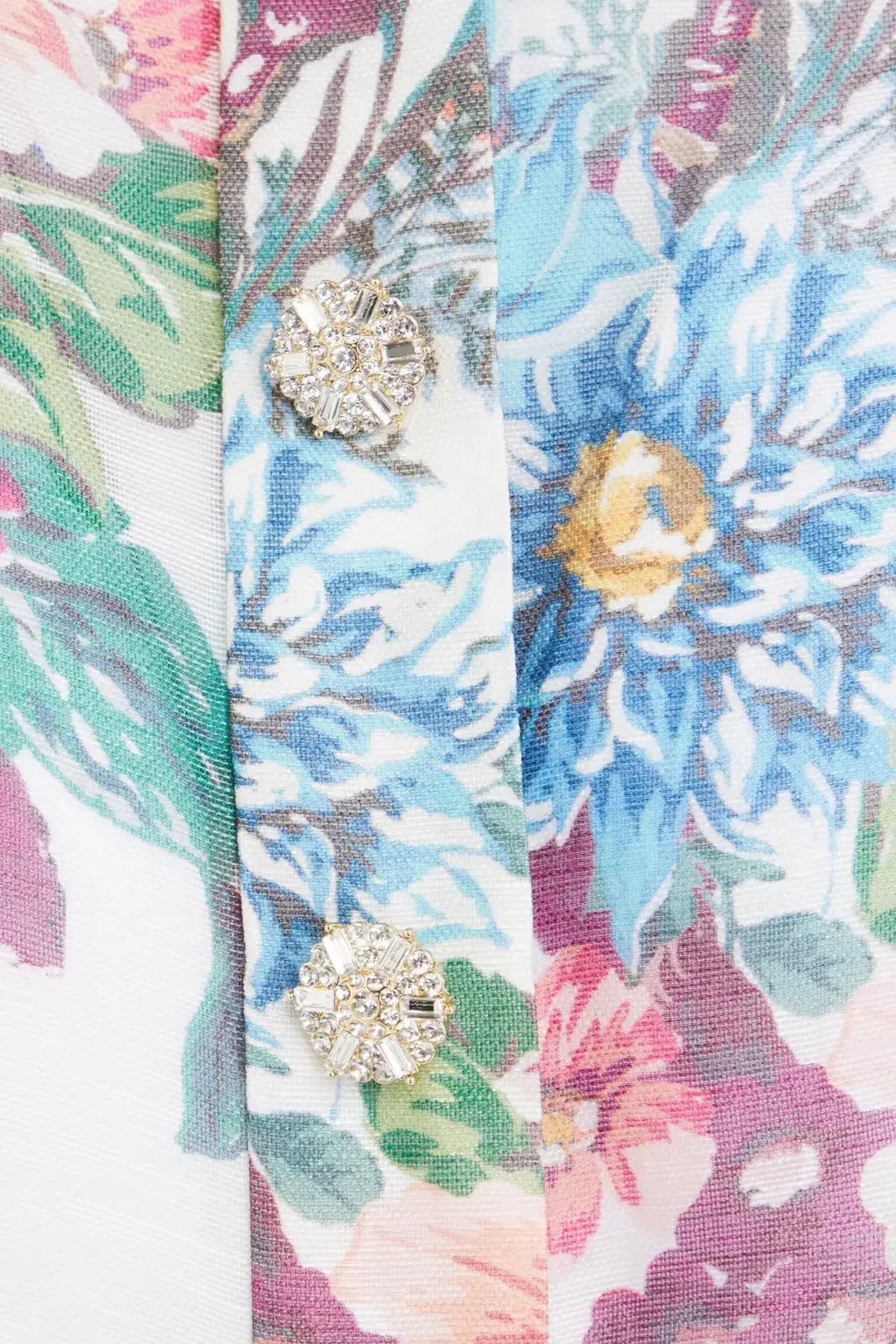 Zimmermann Matchmaker Floral Body Shirt Size 8/0 photo 2