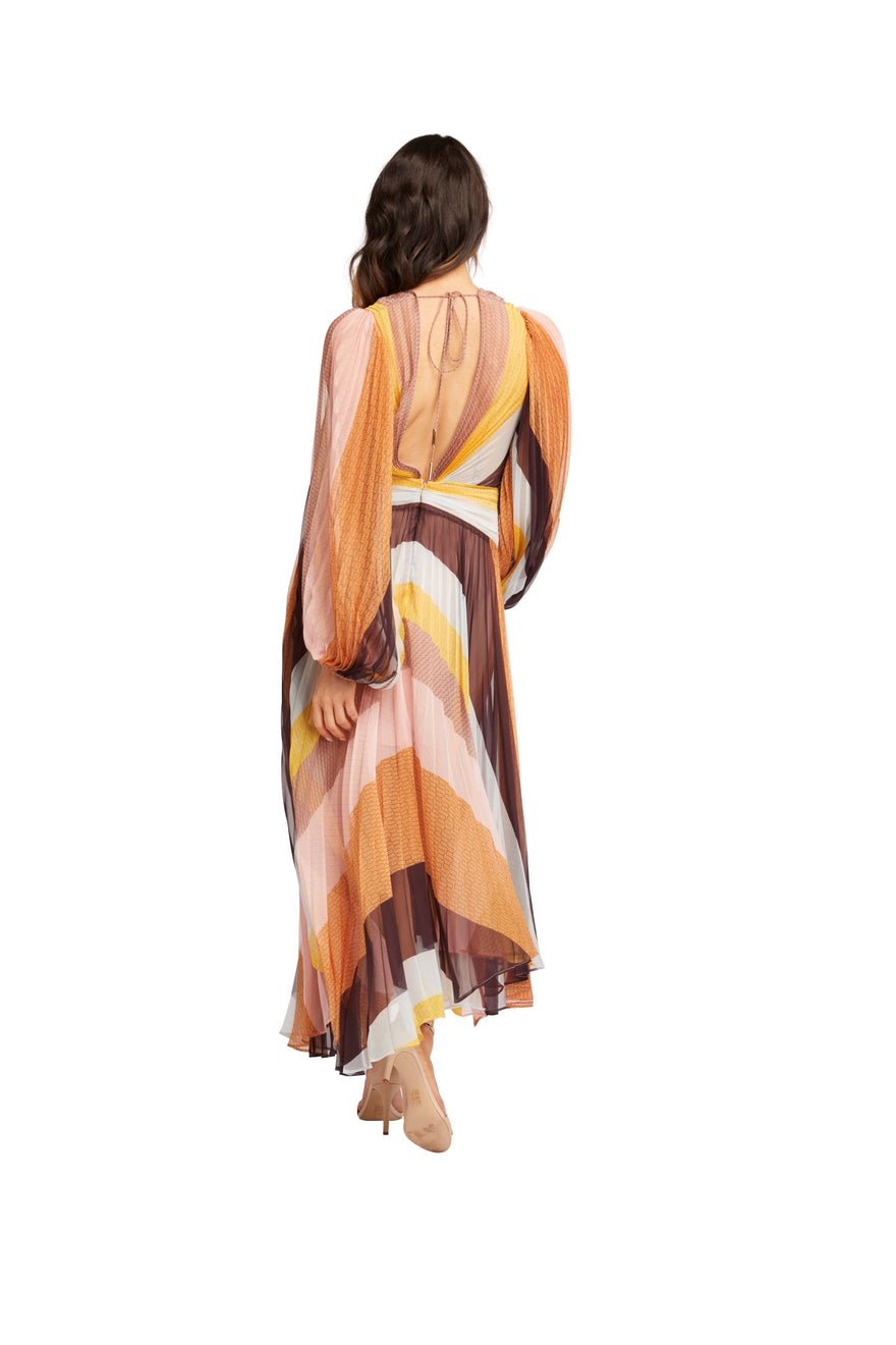 Acler Astone Dress - Rainbow Stripe photo 2