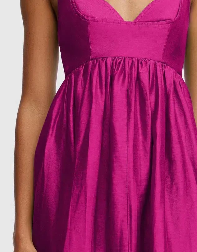 Acler Sandgate Maxi Dress in Plum Size 14 photo 4