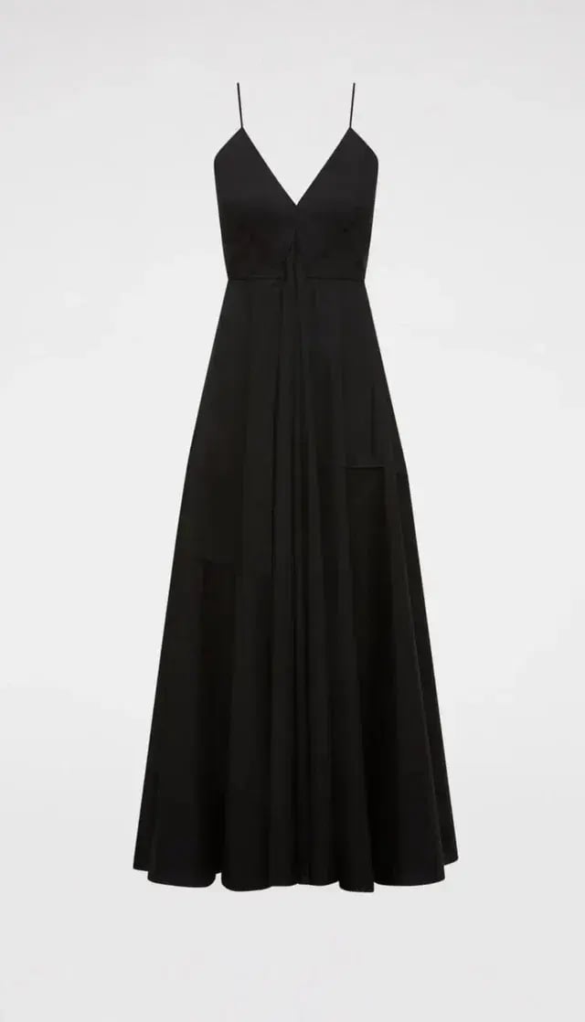 Scanlan Theodore Parachute Strappy Dress in Black Size AU 8 photo 2
