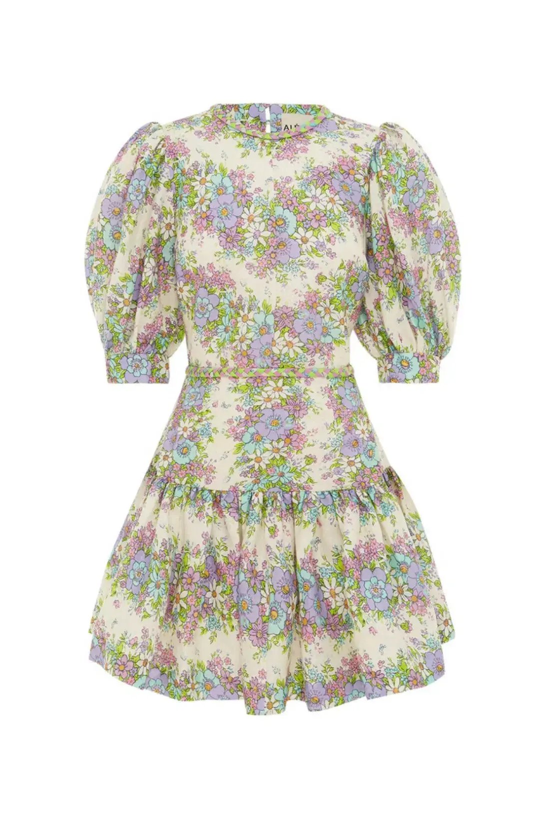 Alemais Alamos Agnes Mini Dress Cream Size AU 12 photo 5
