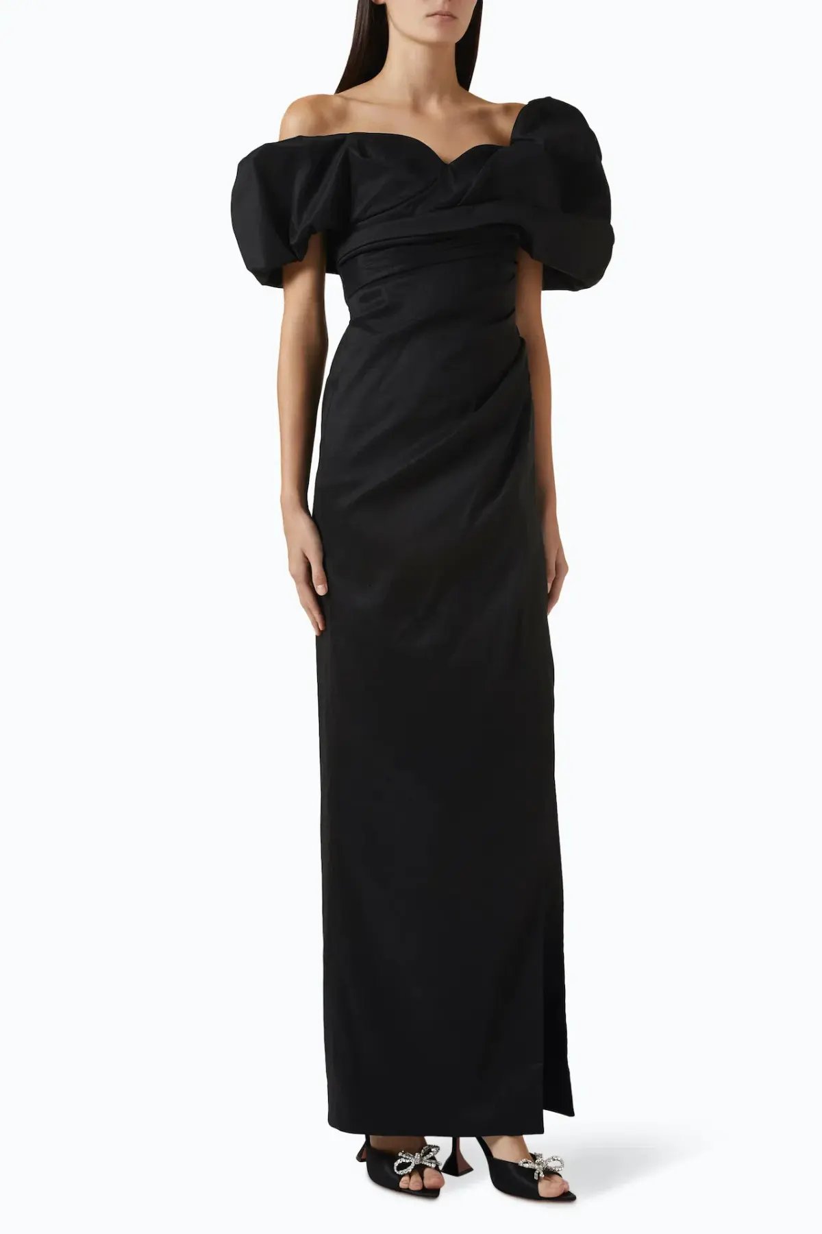 Rachel Gilbert Gia Gown in Black Size 2 / AU 10 photo 2