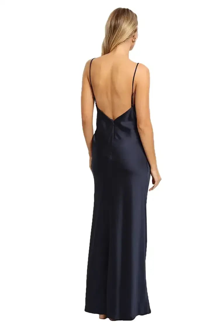 Camilla and Marc Aubrey Slip Dress Navy Size 6 photo 3