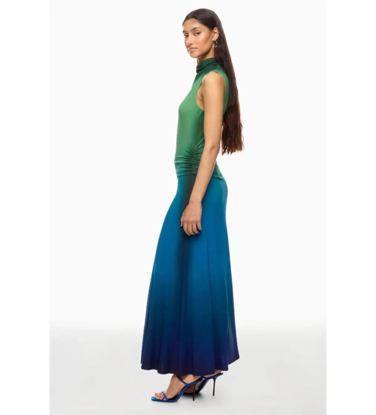 Simkhai Aldina Maxi Dress Multi Size XL/AU 14 photo 2