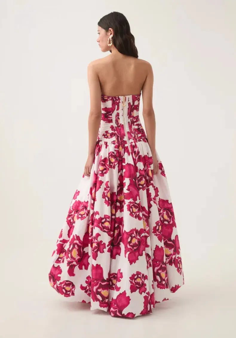 Aje Behold Maxi Dress Boldly Blooming Size 6 photo 3