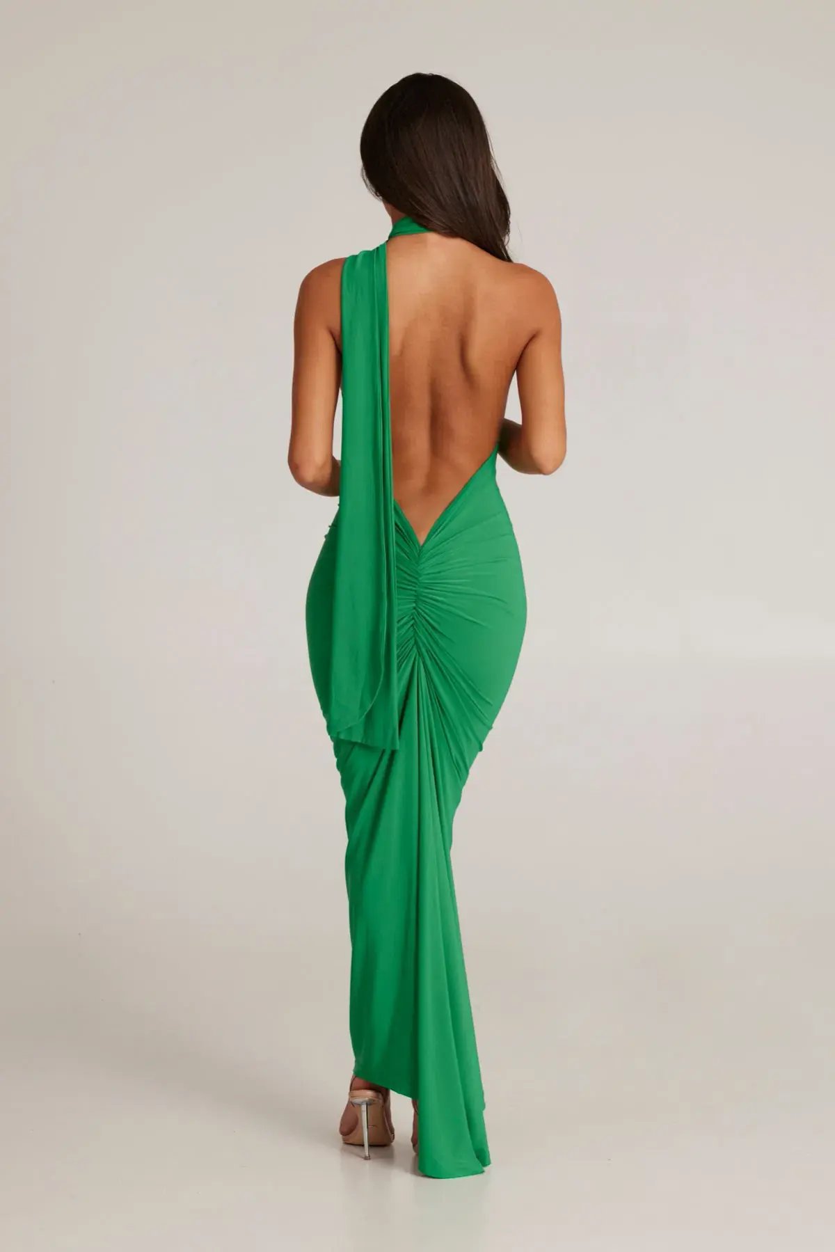 Melani The Label Leoni Gown Green Size M / AU 10 photo 2