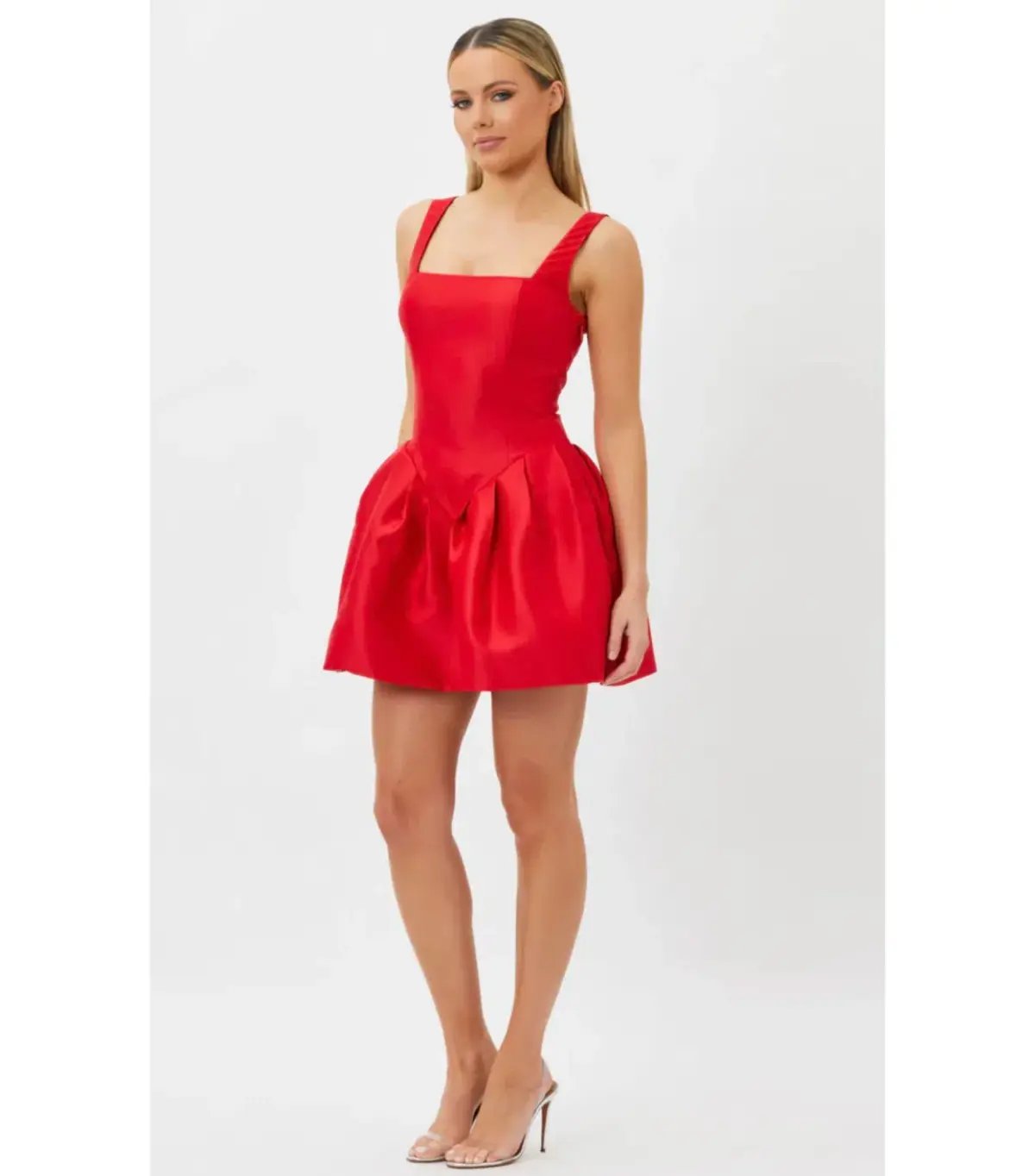 Bianca & Bridgett Alba Mini Dress Red Size AU 10 photo 2