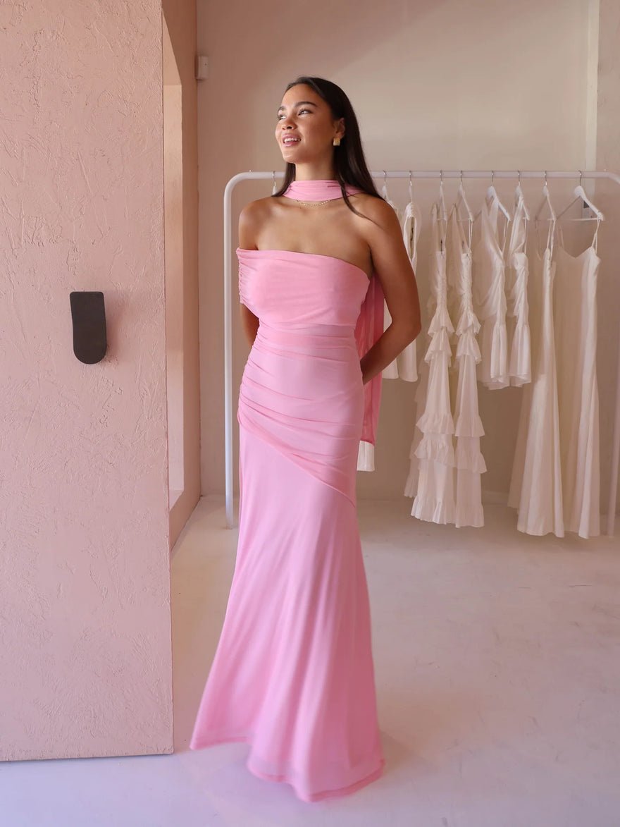 By Nicola Fiesta Off Shoulder Maxi Dress - Candy photo 2