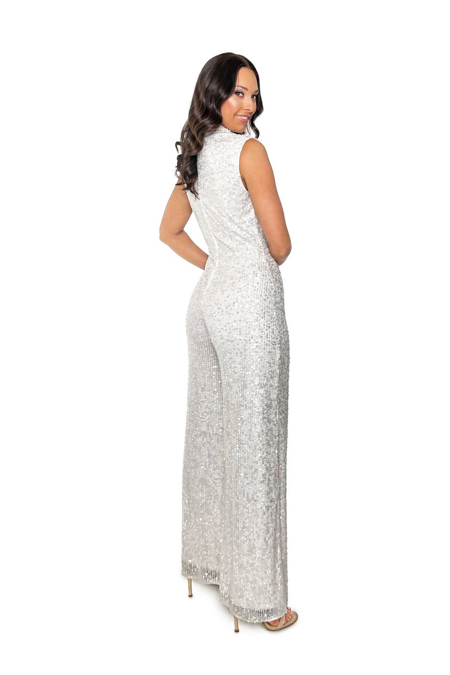 Jonte Designs Elton Jumpsuit - Pearl White photo 2