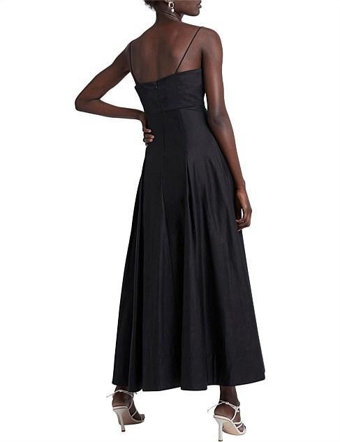 AJE Solstice Strappy Ring Midi Dress photo 3