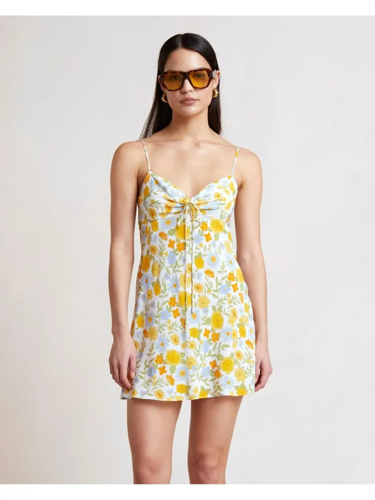 Bec & Bridge Cali Sun Mini Dress Print Size AU 6 photo 2