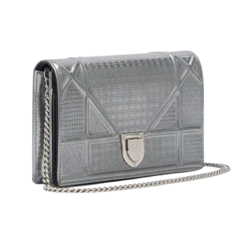 Dior Diorama Silver Handbag photo 2