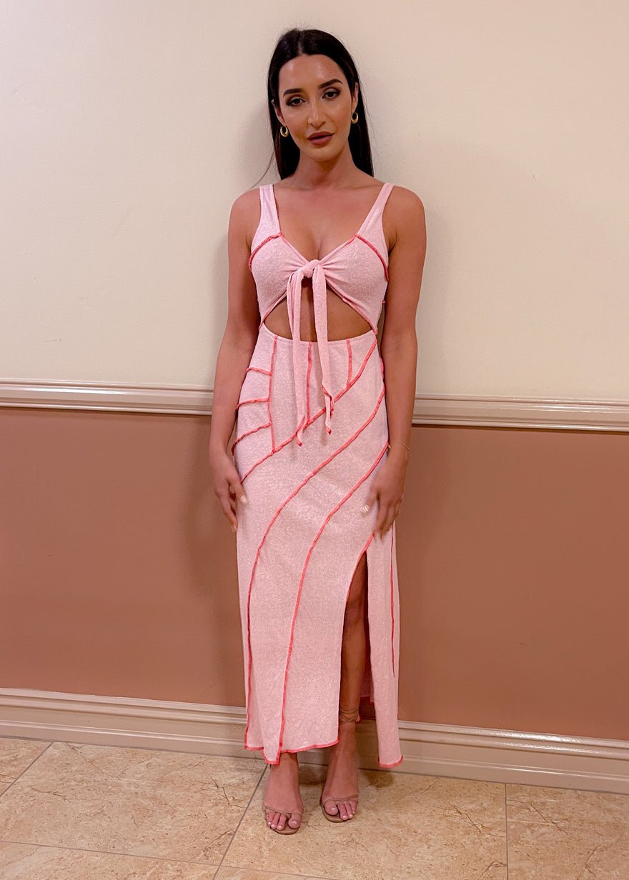 Hansen & Gretel Kehlani Dress Pink/Red - Hansen & Gretal photo 3
