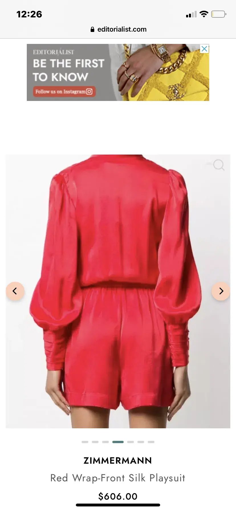 Zimmerman Playsuit size 3 (AU 12-14) photo 3