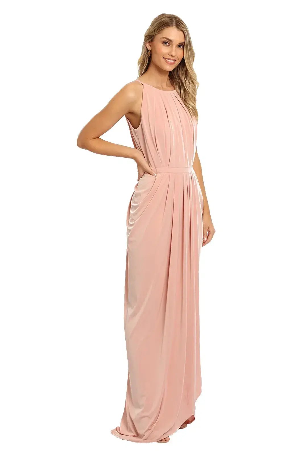 Tania Olsen Sandra Gown in Blush Size 10 photo 2